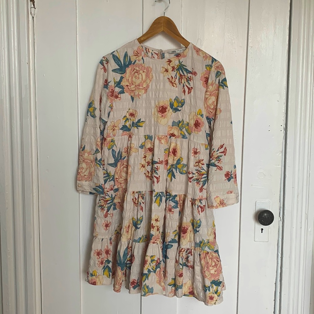 Zara Floral Print Dress